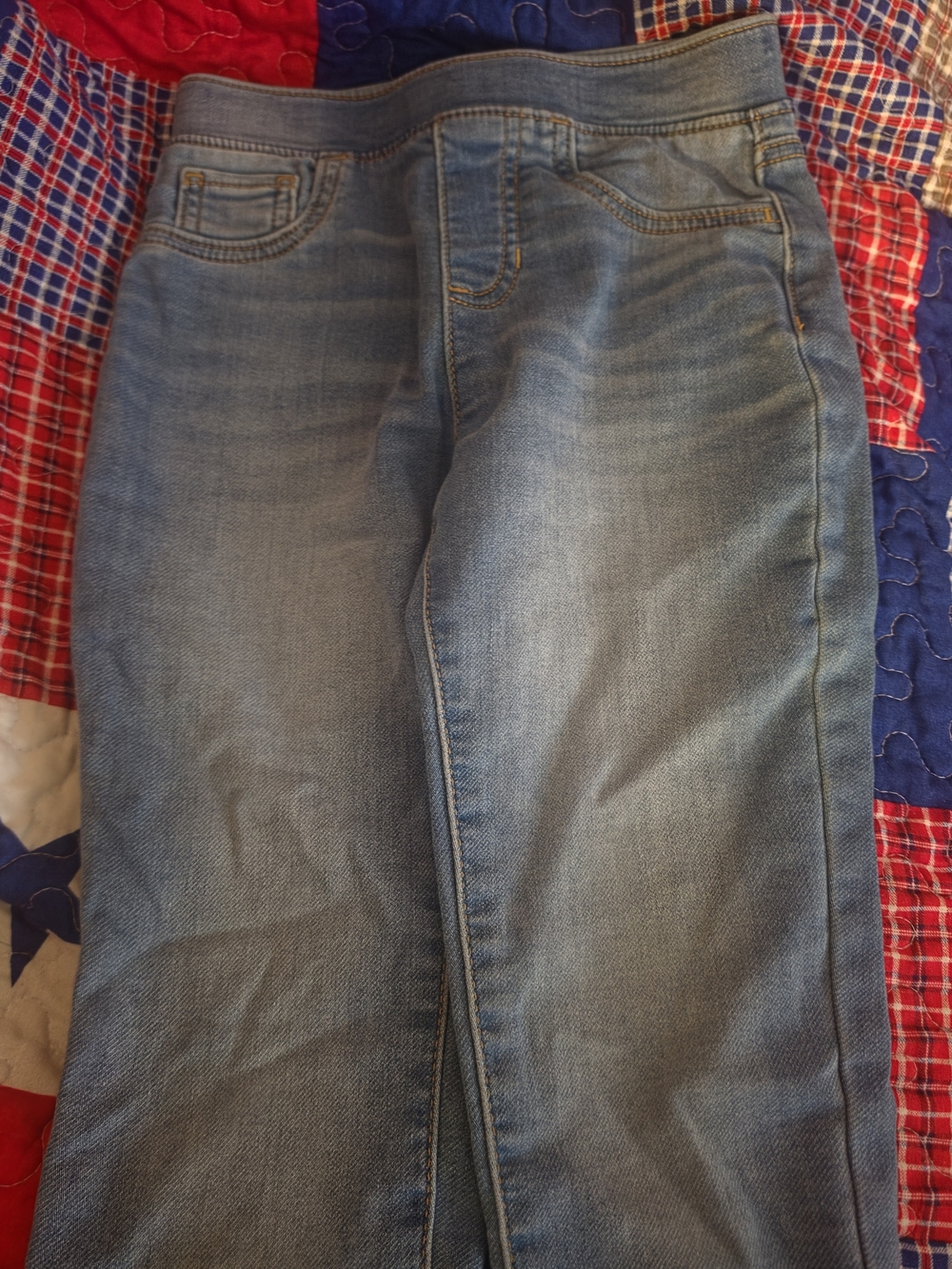 jumping beans Light Blue Stretch Jeggings - Elastic Waist